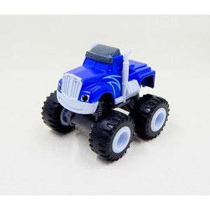 Blaze & the Monster Machines Crusher Truck Viacom Mattel 2014 3” Figure Blue